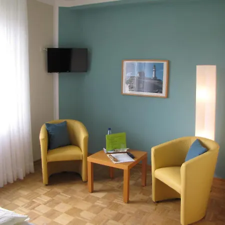 ホテル Strandhotel-najade ボルクム